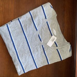 Striped V-Neck Shirt